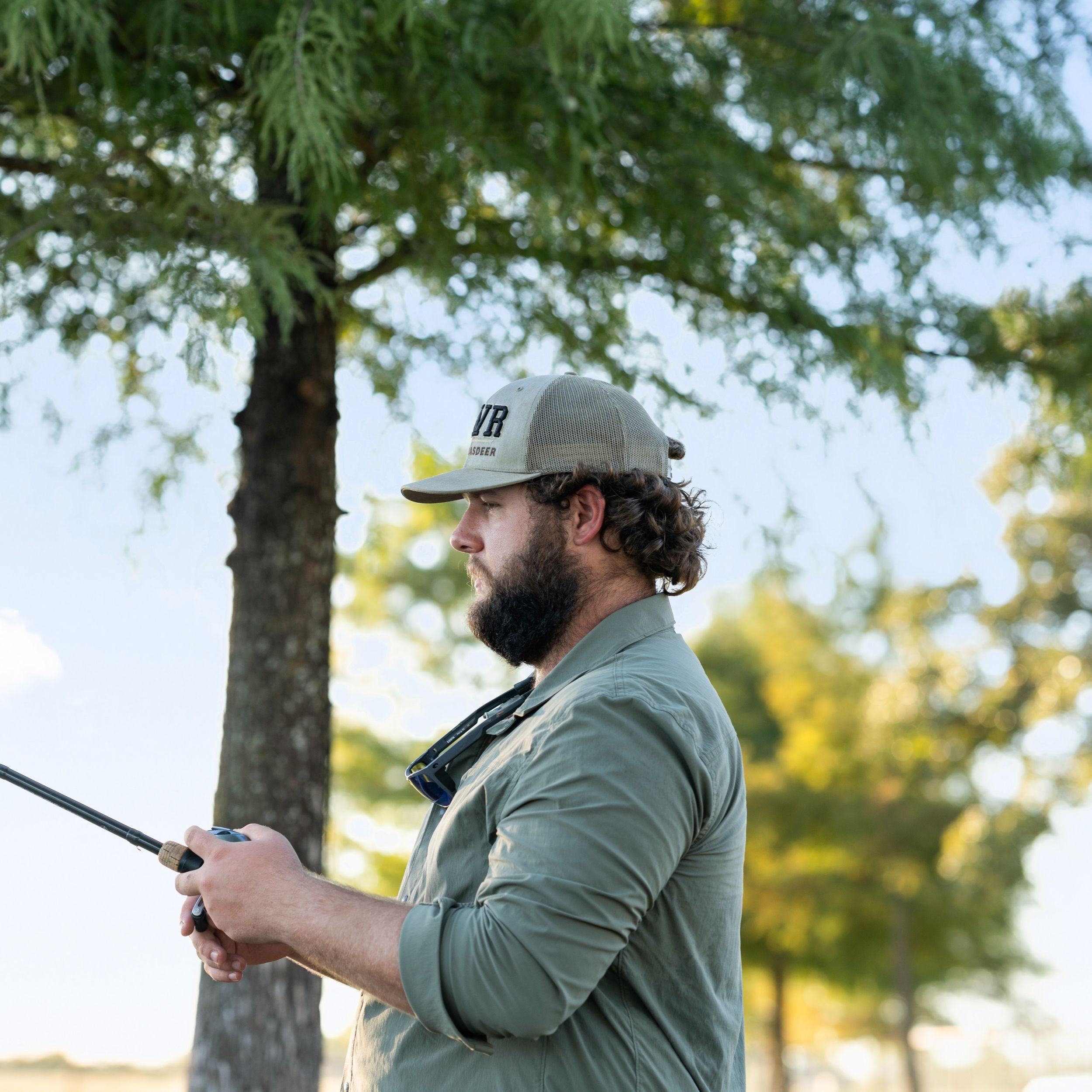 Fishing at the Sullivan Whitetail Ranch